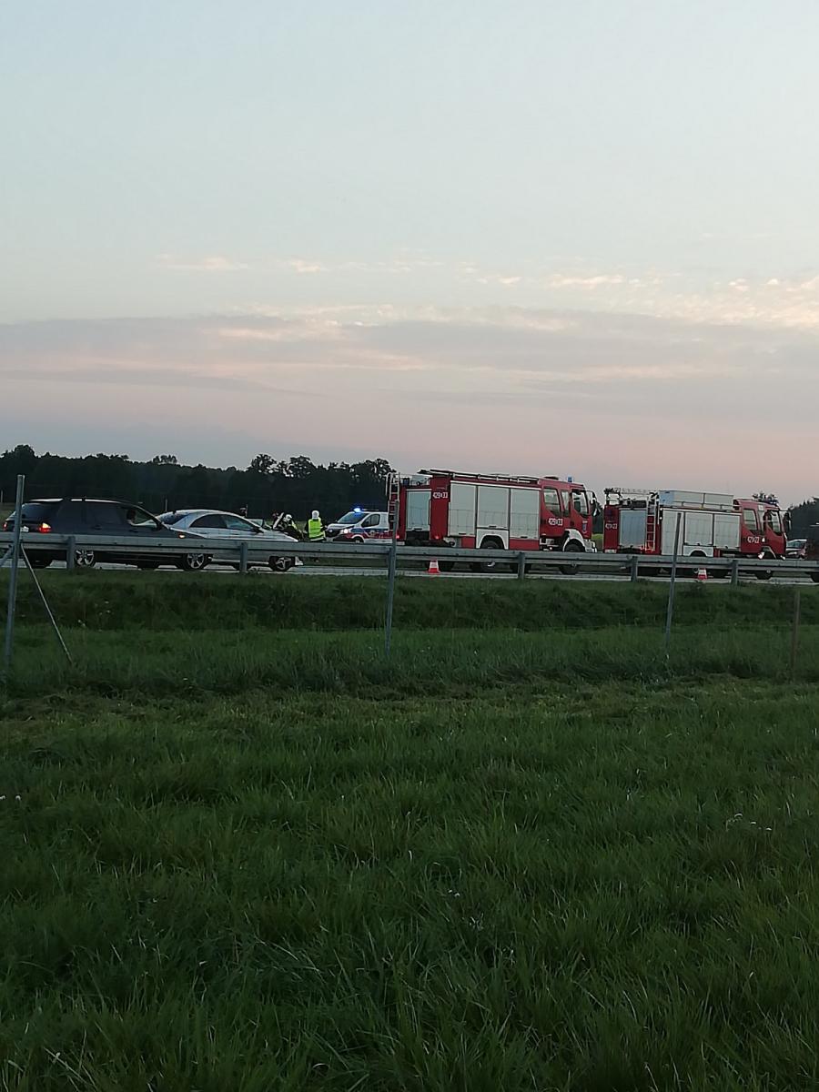 Śmiertelny wypadek na autostradzie 