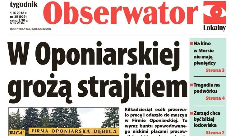 W najnowszym Obserwatorze Lokalnym