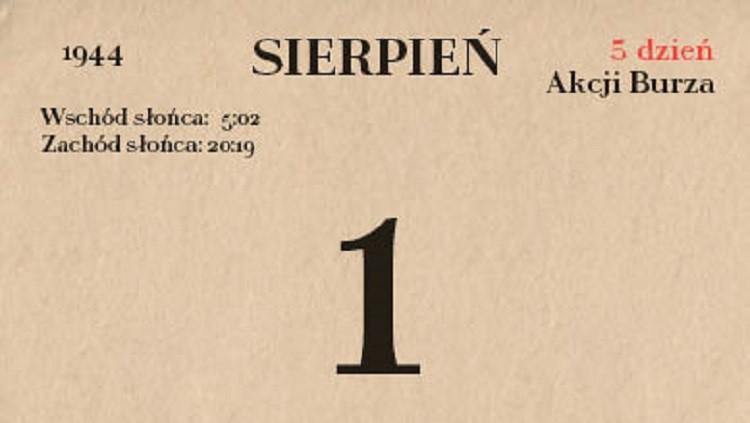 Gdy 1 sierpnia 1944 w Warszawie wybuchło powstanie