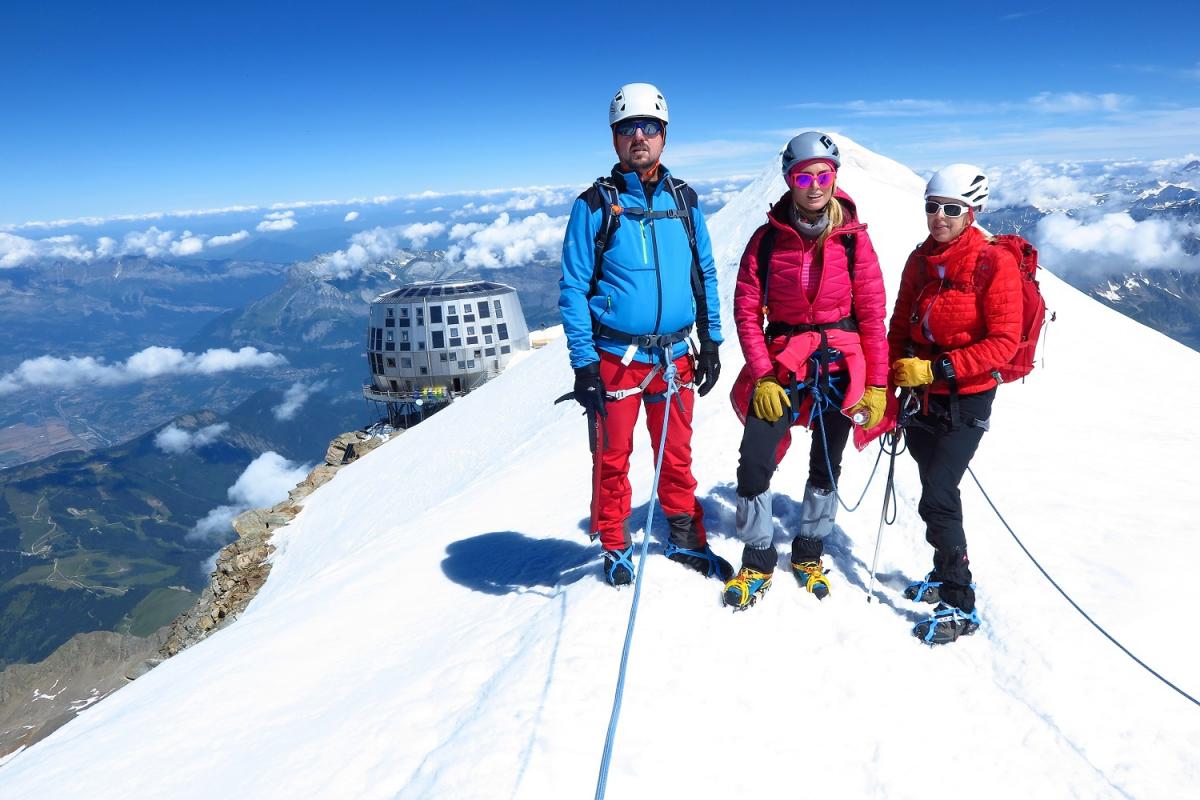 Zdobyli Mont Blanc