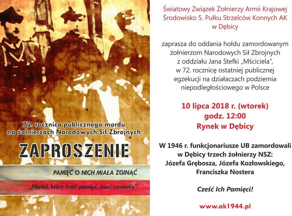 Oddadzą hołd w Rynku