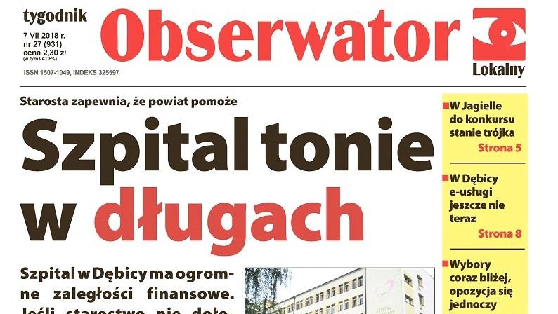 W najnowszym Obserwatorze Lokalnym