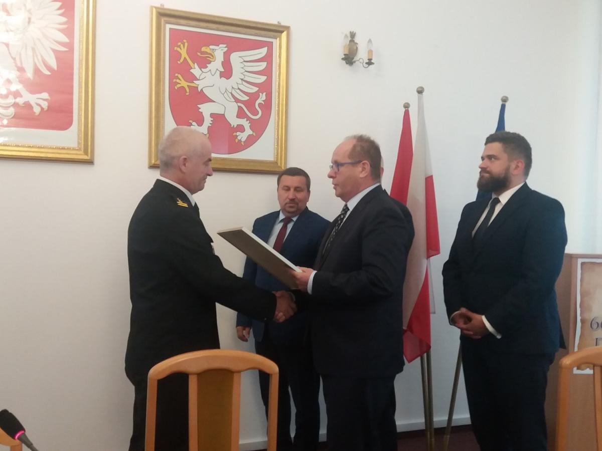 Podziękowali byłemu komendantowi