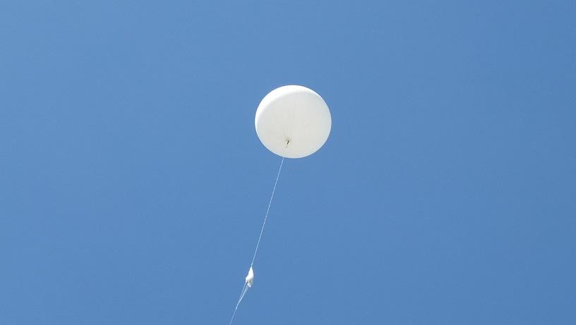 Balon z Brzeźnicy leci do stratosfery