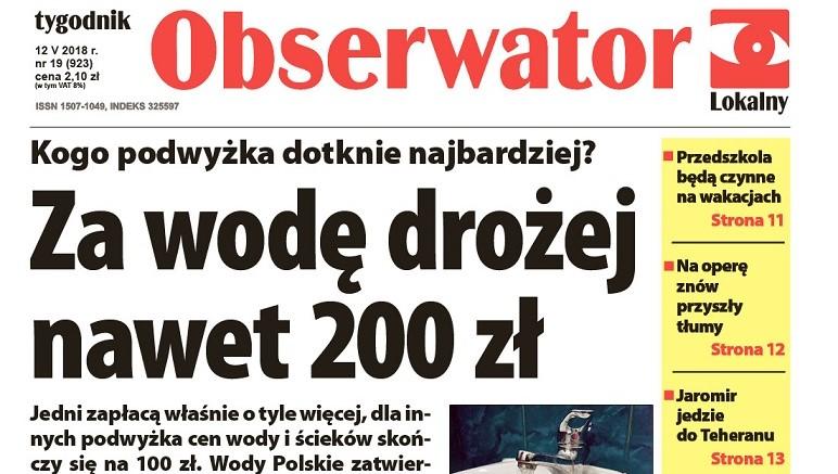 W najnowszym Obserwatorze Lokalnym
