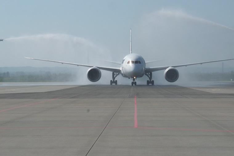 Dreamliner wylądował (zdjęcia)