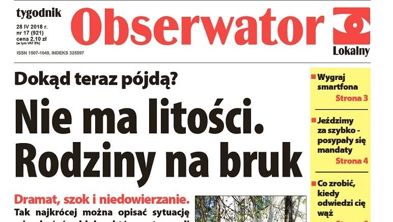 W najnowszym Obserwatorze Lokalnym