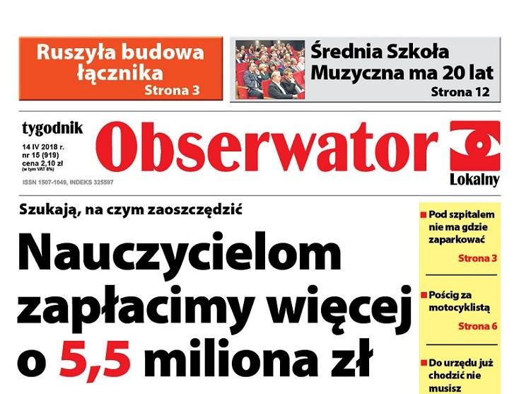 W najnowszym Obserwatorze Lokalnym