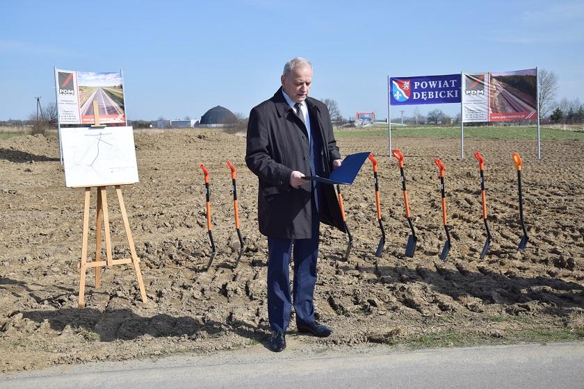 Ruszyła budowa łącznika od węzła autostrady do Dębicy