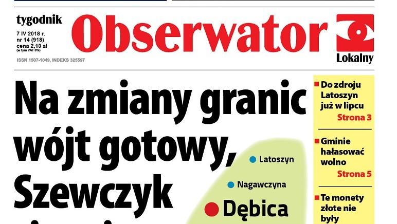 W najnowszym Obserwatorze Lokalnym
