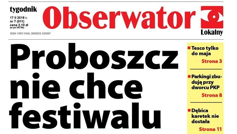 W najnowszym Obserwatorze Lokalnym