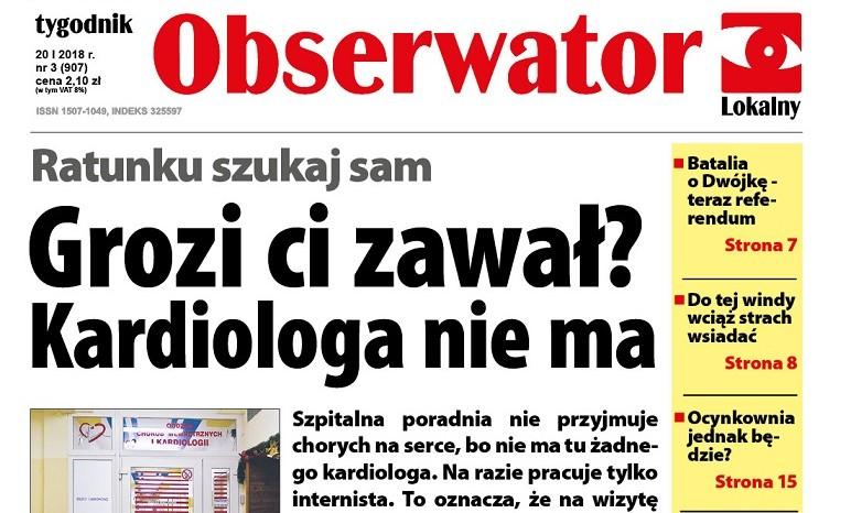W najnowszym Obserwatorze Lokalnym