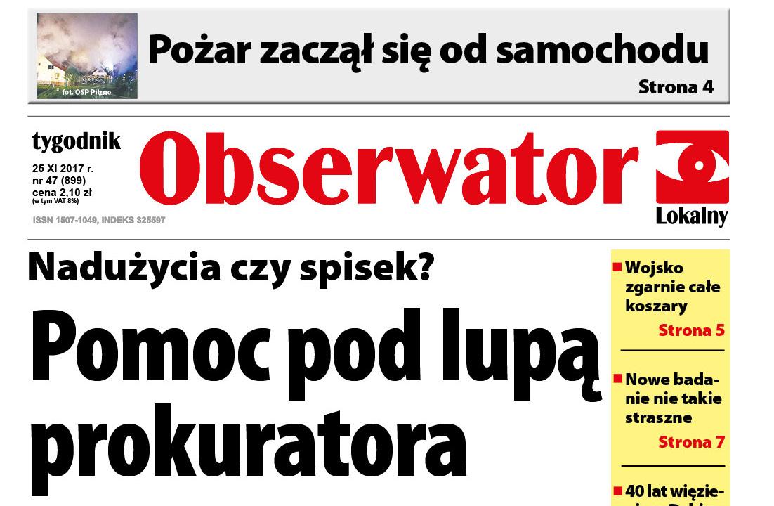 W najnowszym Obserwatorze Lokalnym