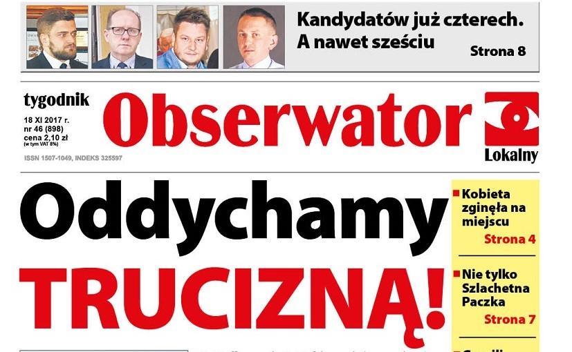 W najnowszym Obserwatorze Lokalnym