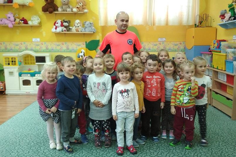 O pierwszej pomocy w przedszkolu