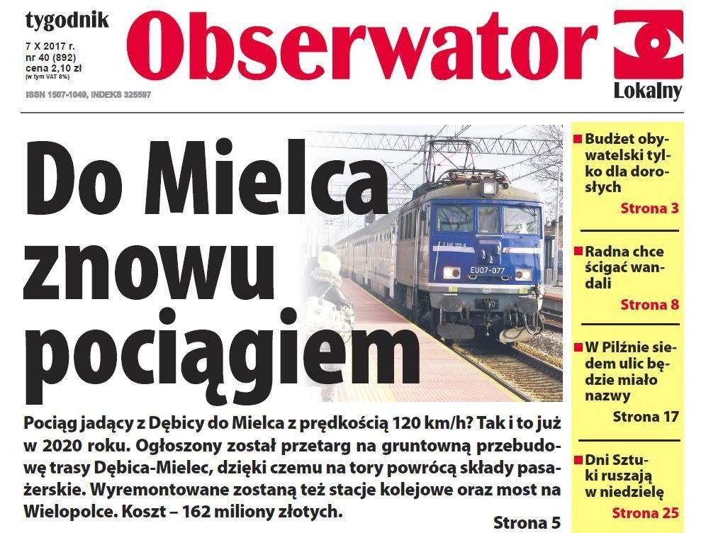 W najnowszym Obserwatorze Lokalnym