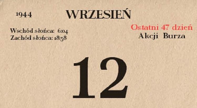 12 września 1944 - ostatni dzień Akcji Burza w obwodzie dębickim