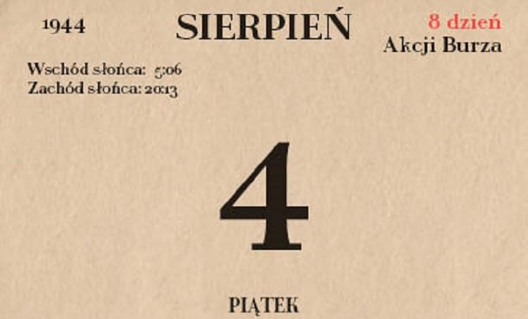 73. rocznica Akcji Burza - 4 sierpnia 1944