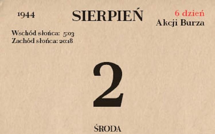 73. rocznica Akcji Burza - 2 sierpnia 1944
