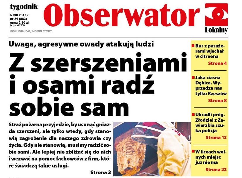 W najnowszym Obserwatorze Lokalnym