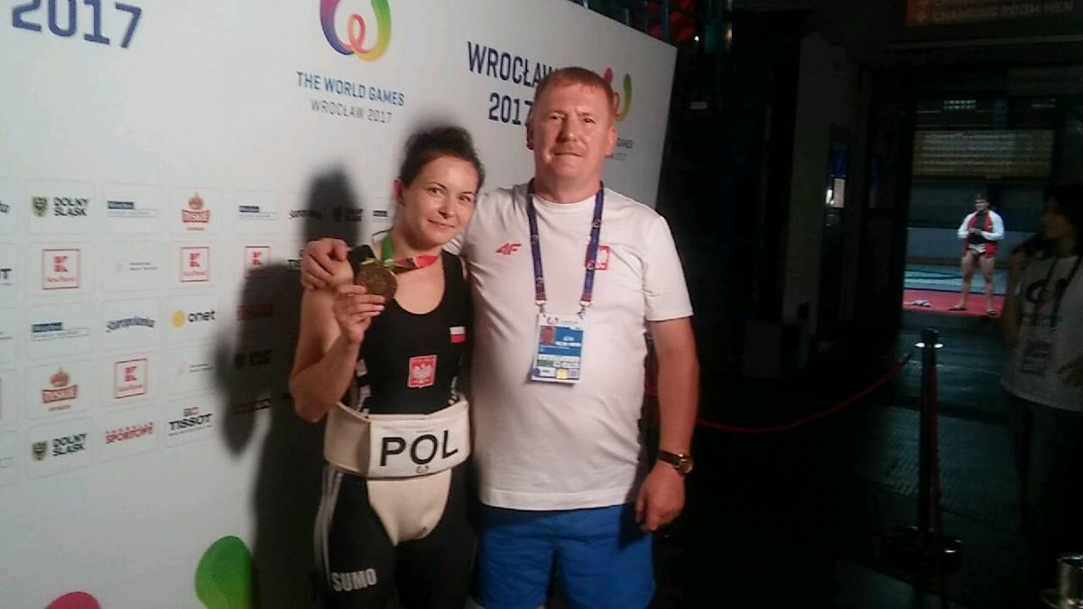 Magdalena Macios na podium w World Games