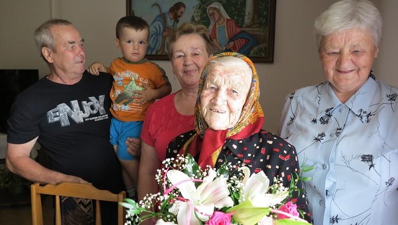 Pani Józefa Sidor skończyła 100 lat!