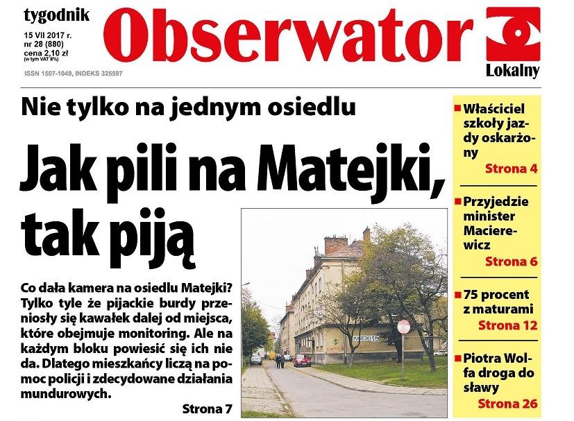 W najnowszym Obserwatorze Lokalnym