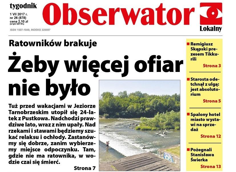 W najnowszym Obserwatorze Lokalnym