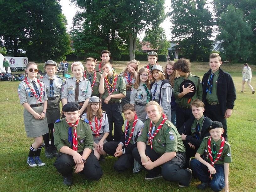 Harcerze z Hufca ZHP Dębica na 50. Zlocie InterCamp