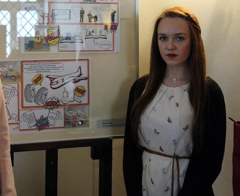 Natalia Ciak nagrodzona za komiks o COP - zobacz jej pracę