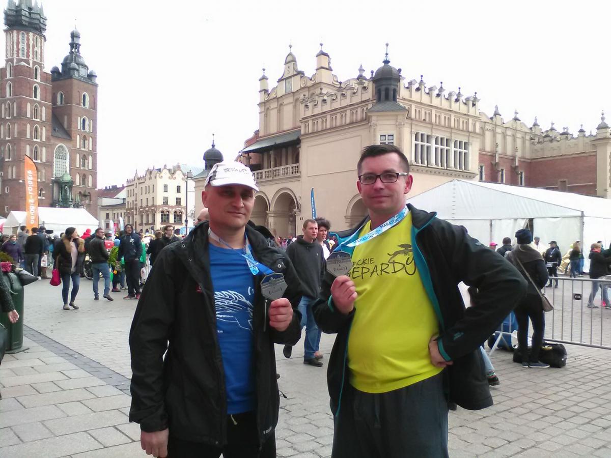 41 naszych na mecie Cracovia Maraton. Waldemar Puzio po raz szesnasty