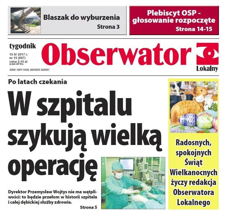 W najnowszym Obserwatorze Lokalnym