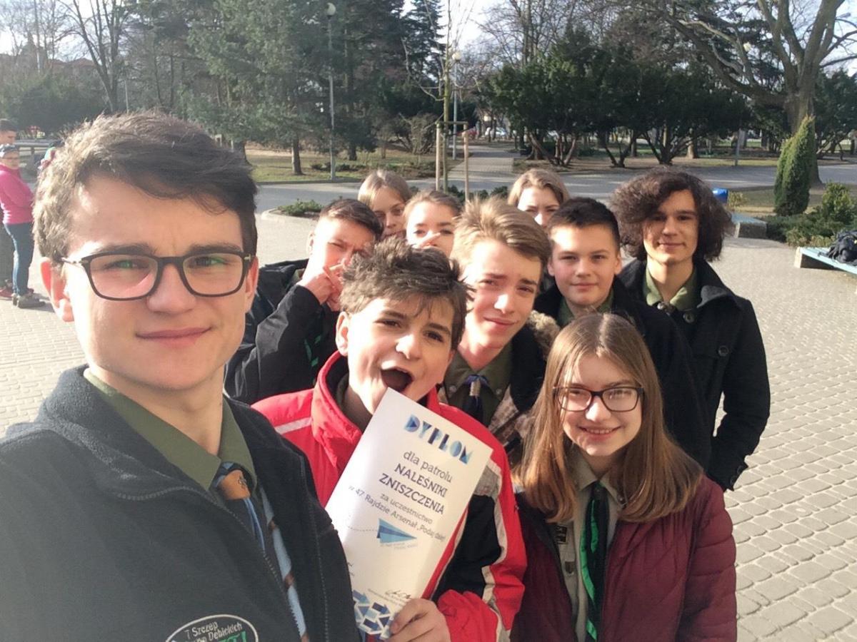 Dębiccy harcerze na 47. Rajdzie Arsenał