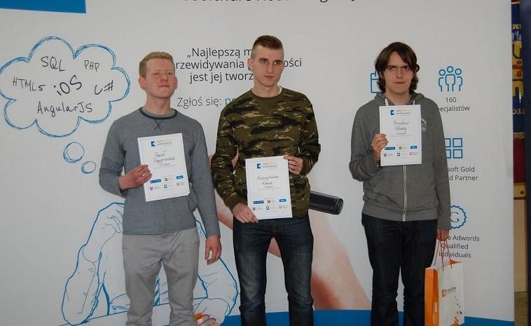 Maksymilian Kania najlepszym webmasterem na Podkarpaciu!
