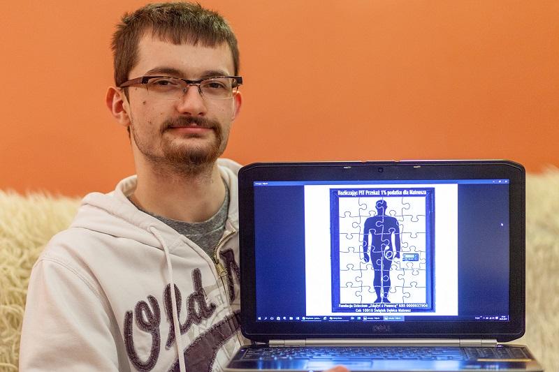 Mateusz nauczył się żyć z cukrzycą