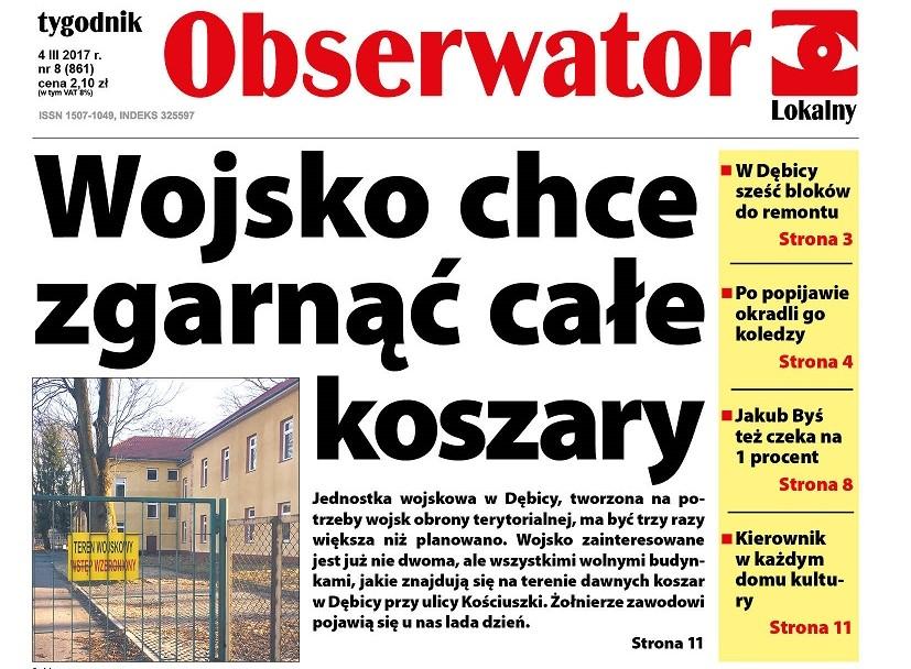 W najnowszym Obserwatorze Lokalnym