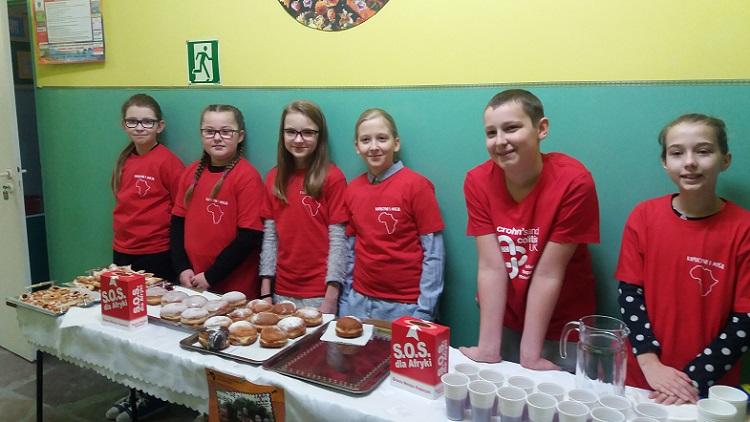 Wola Wielka w akcji Wyślij pączka do Afryki