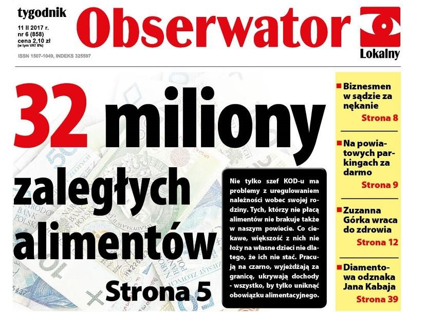 W najnowszym Obserwatorze Lokalnym