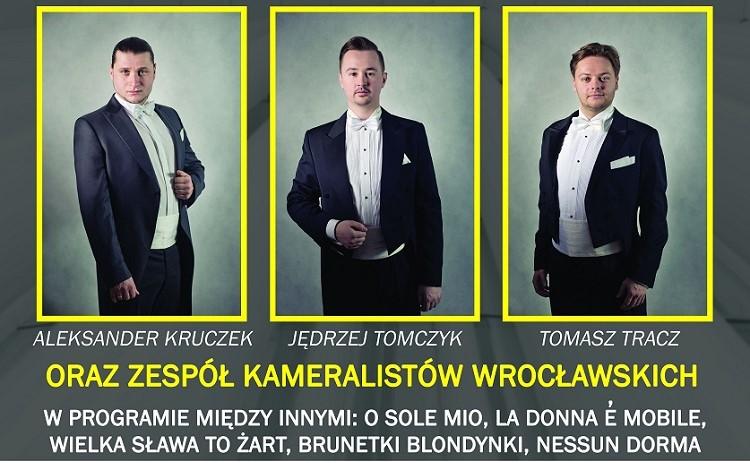 Koncert Trzech Tenorów - tej gali nie można przegapić