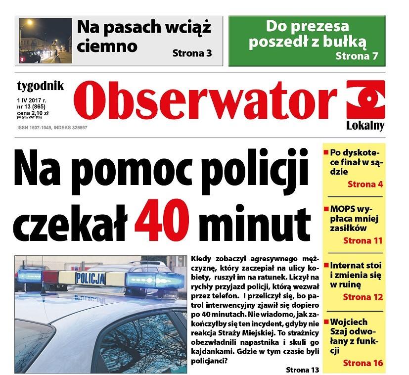 W najnowszym Obserwatorze Lokalnym