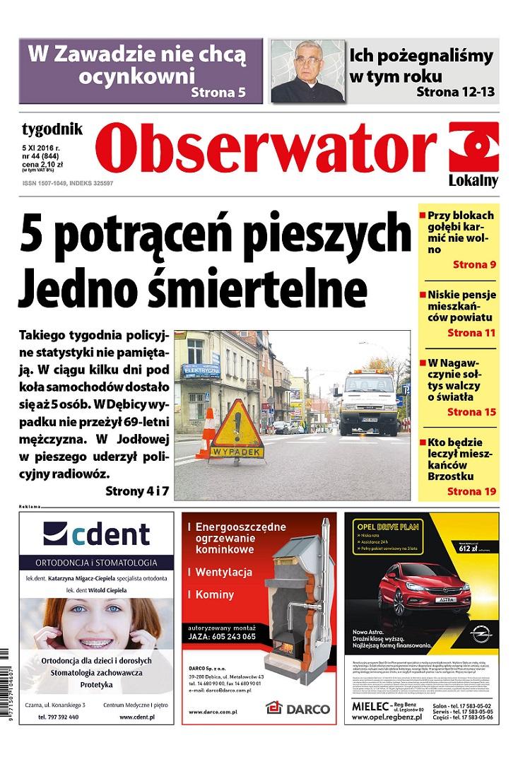Najnowszy numer Obserwatora Lokalnego w poniedziałek