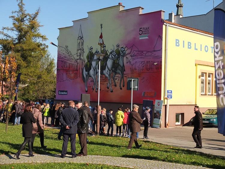 Malowane wojsko wróciło do Dębicy