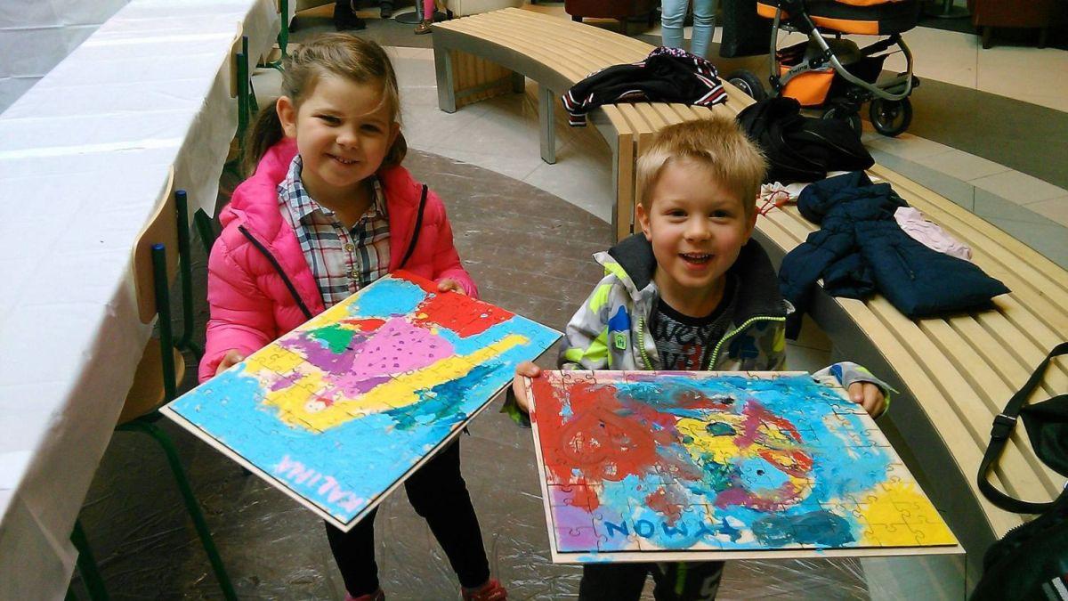Warsztaty małego puzzlomaniaka - fotorelacja