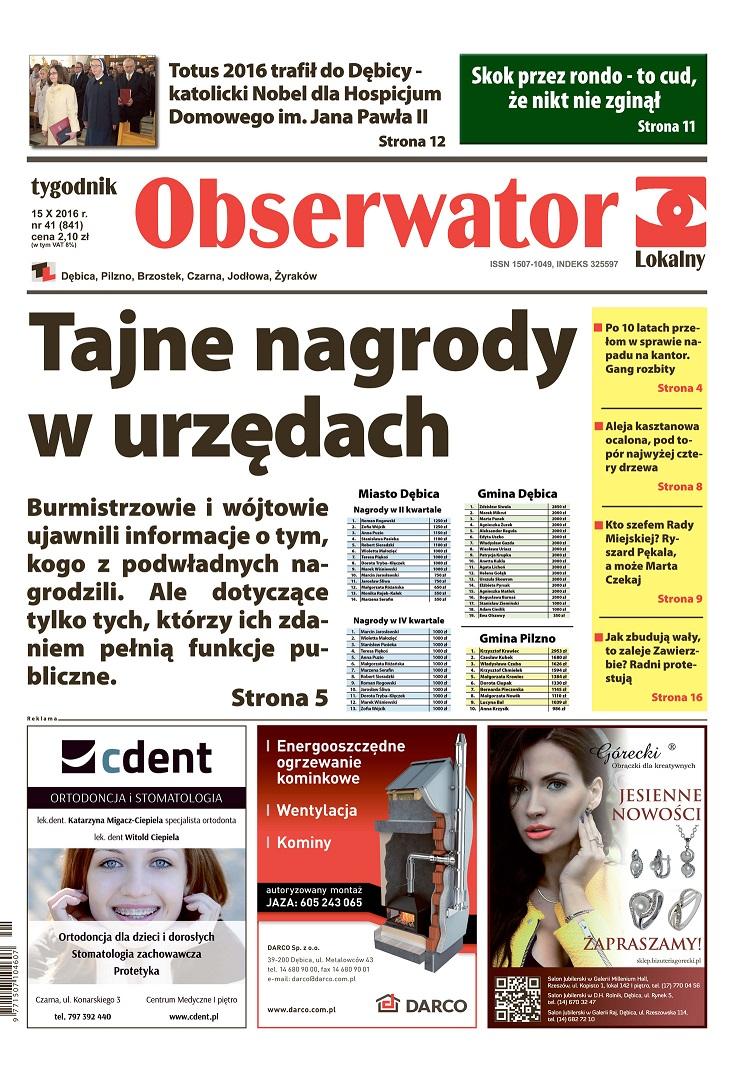 W najnowszym Obserwatorze Lokalnym