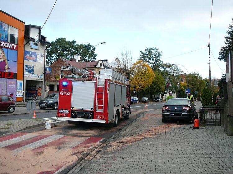 Wypadek na Krakowskiej. Kierująca odmówiła badania trzeźwości