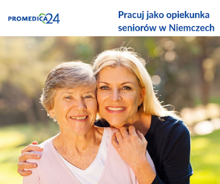 Pracuj jako opiekunka seniorów w Niemczech