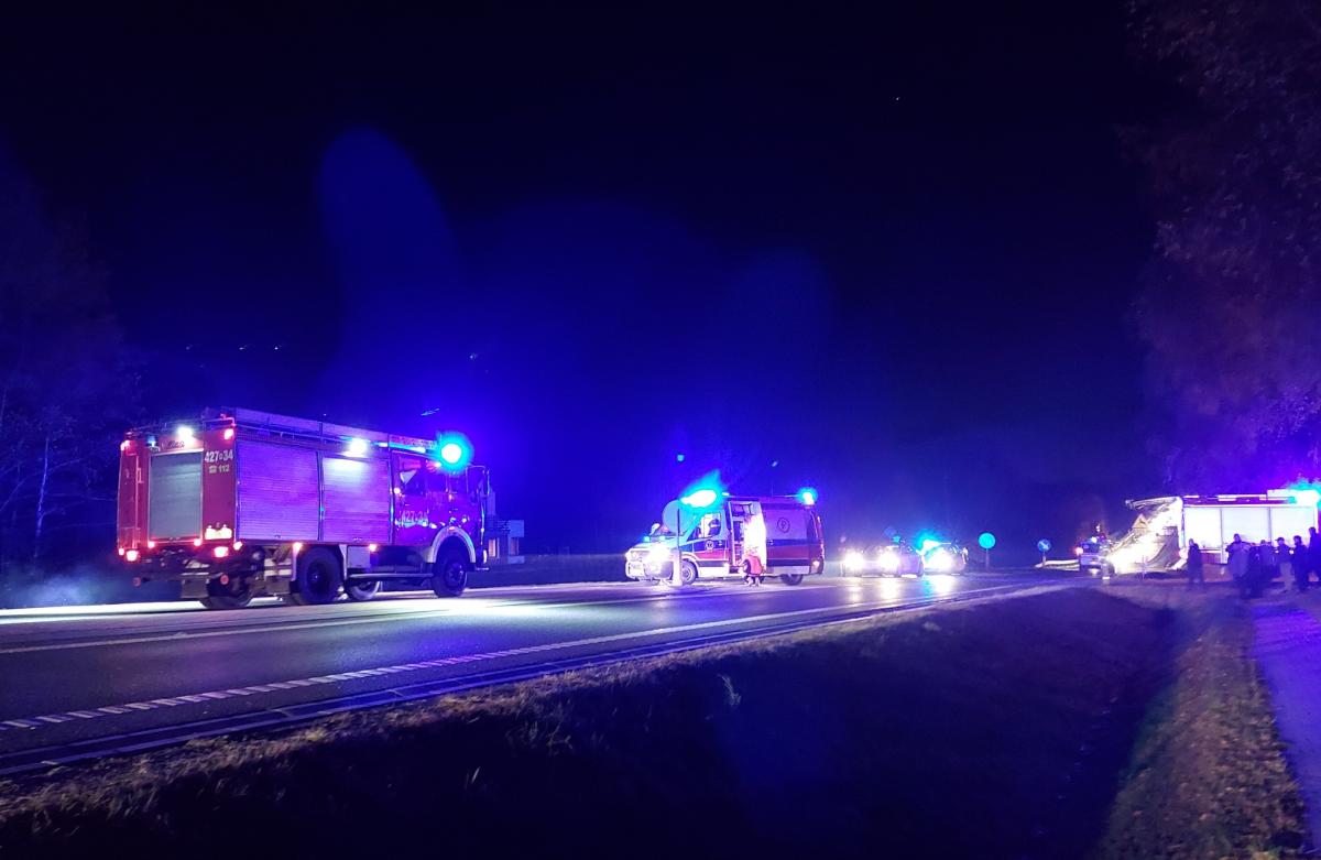 Pieszy w ciężkim stanie trafił do szpitala