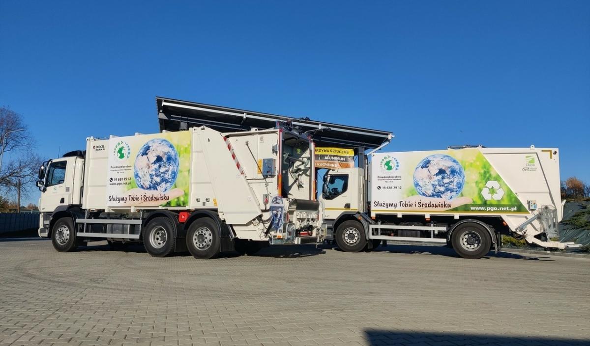Nowe śmieciarki kosztowały ponad 1,3 mln zł