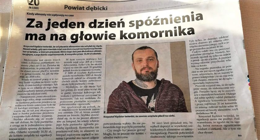 Jego historia trafiła na karty książki