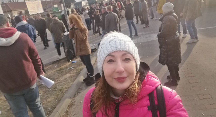 Dary dla Ukraińców do Przemyśla zawiozła sama